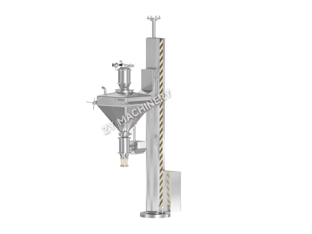 NTZS Fixed Lifting Vakuum Feeding Granulator